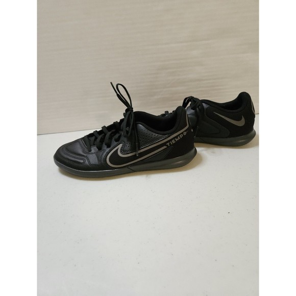 Nike Tiempo Legend 9 Club IC Black Indoor Soccer Shoe Sneaker Lace Up Men 6 main image 8